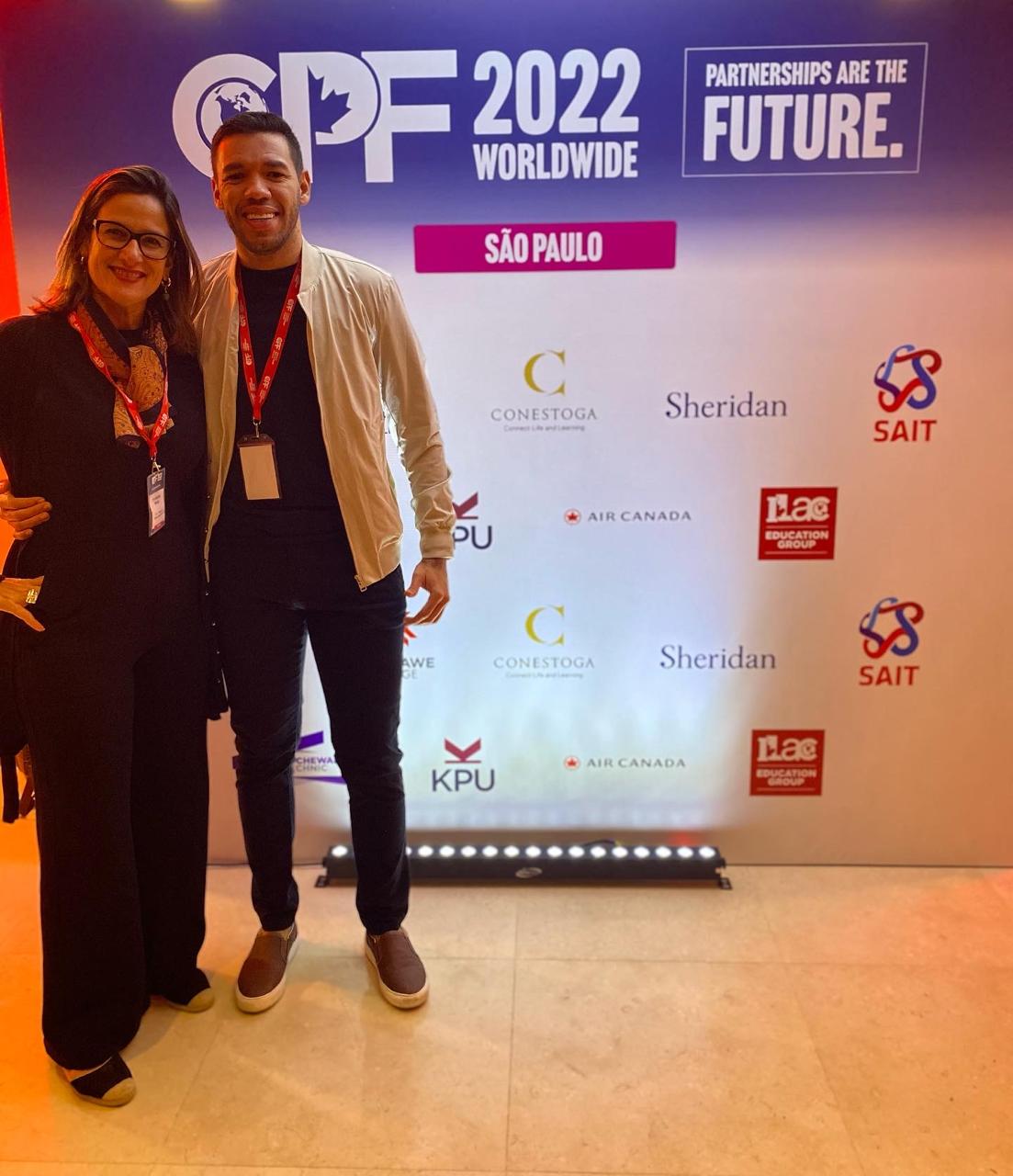 Equipe T&C Intercâmbio em evento internacional CPF Worldwide 2022